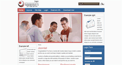 Desktop Screenshot of demo1.olwebdesign.com